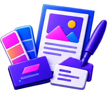 Posters and business cards design